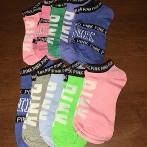 Pink Victoria Secret Socks #3